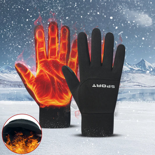 Football Gloves Waterproof Thermal Grip Outfield Cycling Player Bicycle Field Bike Sports Sports Outdoor Guantes Moto