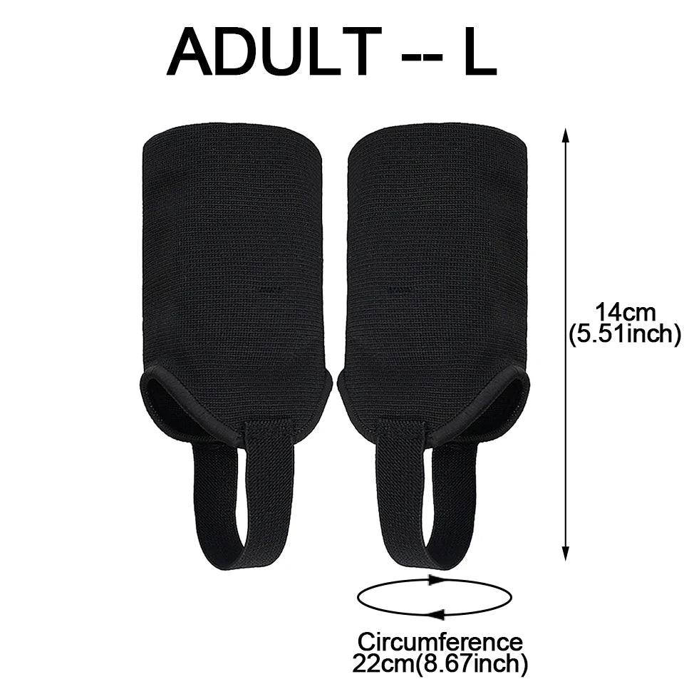 1Pair EVA Sports Ankle Guards Ankle Brace Anticollision Shield Protector Dual Sided Pads Soccer Football Volleyball