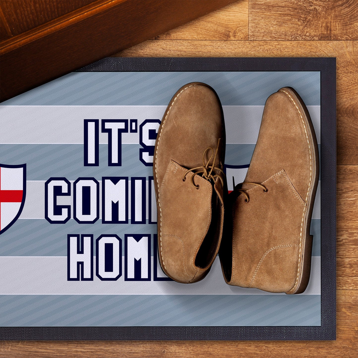 England It's Coming Home - Retro Door Mat - 60cm x 40cm
