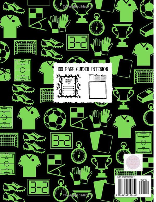 My Football Scrapbook: |Kids Football Activity Book | Football Sketchbook | Football Hobby Book | 100 Pages for Scrapbooking, Sketching, Note Taking, Create Your Own Football Book| (Scrapbooks)