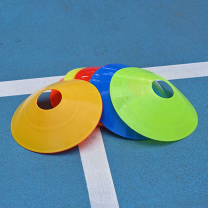 20/40/60 Pcs Cone Set Soccer Football Training Equipment for Kid Disc Cones Agility Exercise Sport Training Accessories