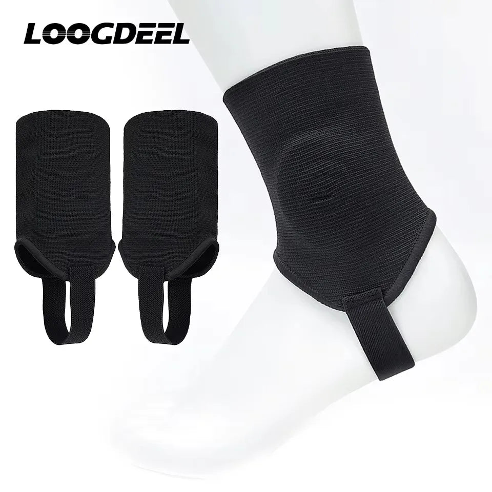 1Pair EVA Sports Ankle Guards Ankle Brace Anticollision Shield Protector Dual Sided Pads Soccer Football Volleyball