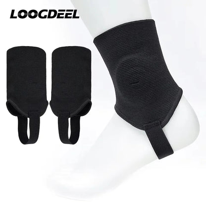 1Pair EVA Sports Ankle Guards Ankle Brace Anticollision Shield Protector Dual Sided Pads Soccer Football Volleyball