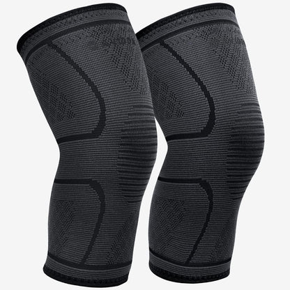 2X Knee Support Compression NHS Sleeve Brace Patella Arthritis Pain Relief Gym