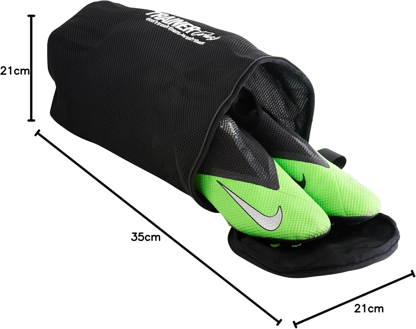 Shoe Washing Machine Bag for Stinky and Muddy Shoes, Trainers & Shoes, Shoe Bag for Washing Machine, Trainer Wash Bag, Shoe Cleaning, Running Gifts, Football Accessories