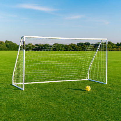 STRIKE Football Goal 8X4Ft - 8X6Ft - 12X6Ft Training Net Posts Kids Garden Goals