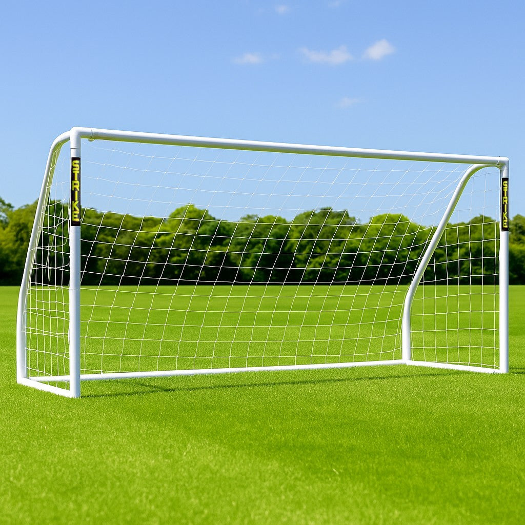 STRIKE Football Goal 8X4Ft - 8X6Ft - 12X6Ft Training Net Posts Kids Garden Goals