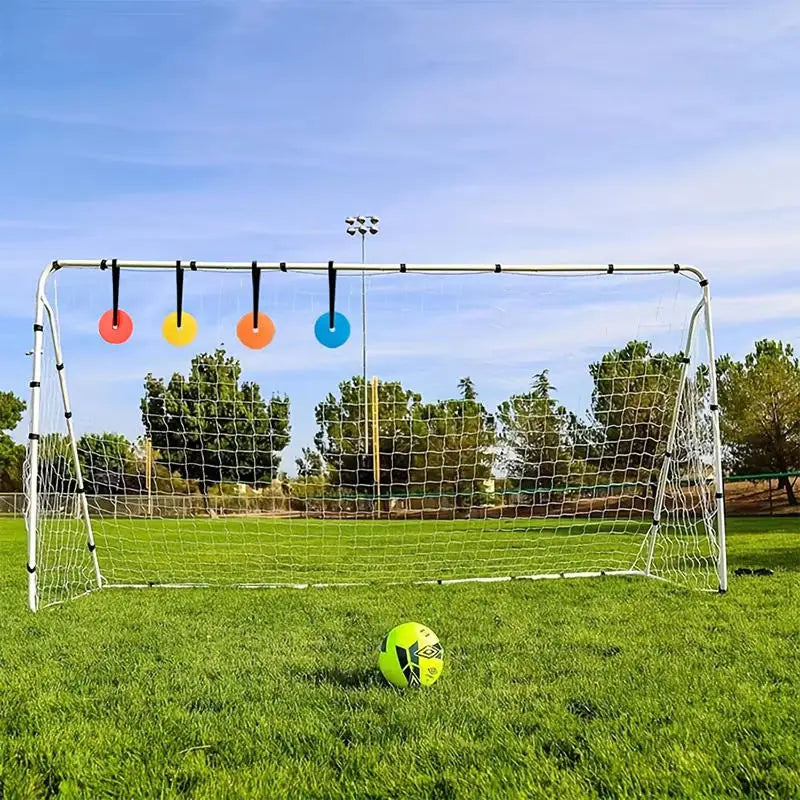 Soccer Goal Target Colorful Shooting Practice Soccer Training Equipment for Soccer Lacrosse Baseball Football Training Improve