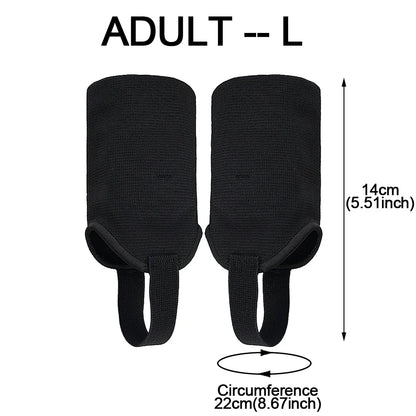 1Pair EVA Sports Ankle Guards Ankle Brace Anticollision Shield Protector Dual Sided Pads Soccer Football Volleyball