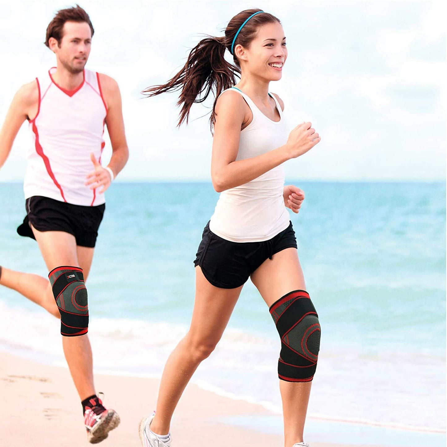 XN8 Knee Brace Support Strap Compression Sleeve Running Sport Protector Ligament