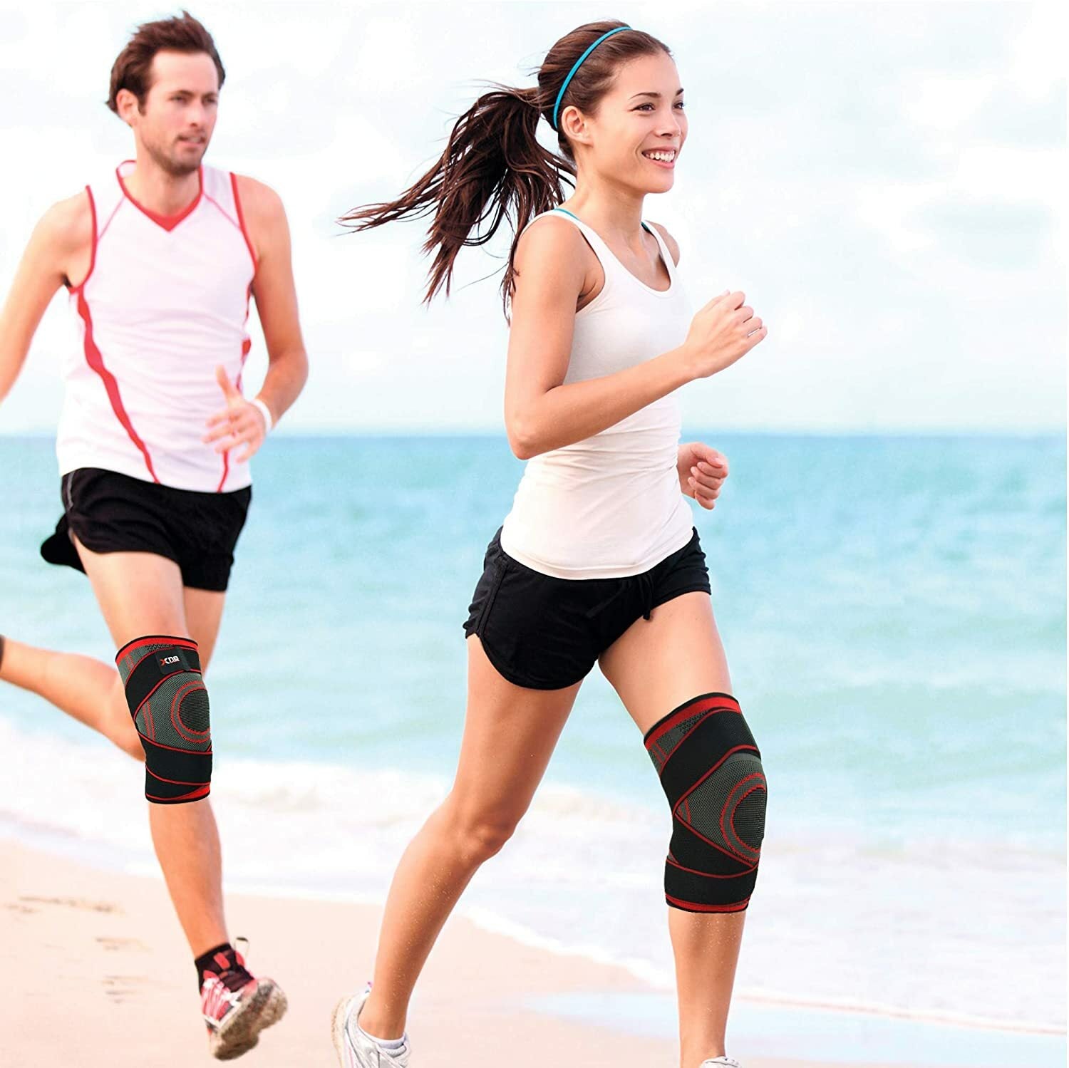 XN8 Knee Brace Support Strap Compression Sleeve Running Sport Protector Ligament