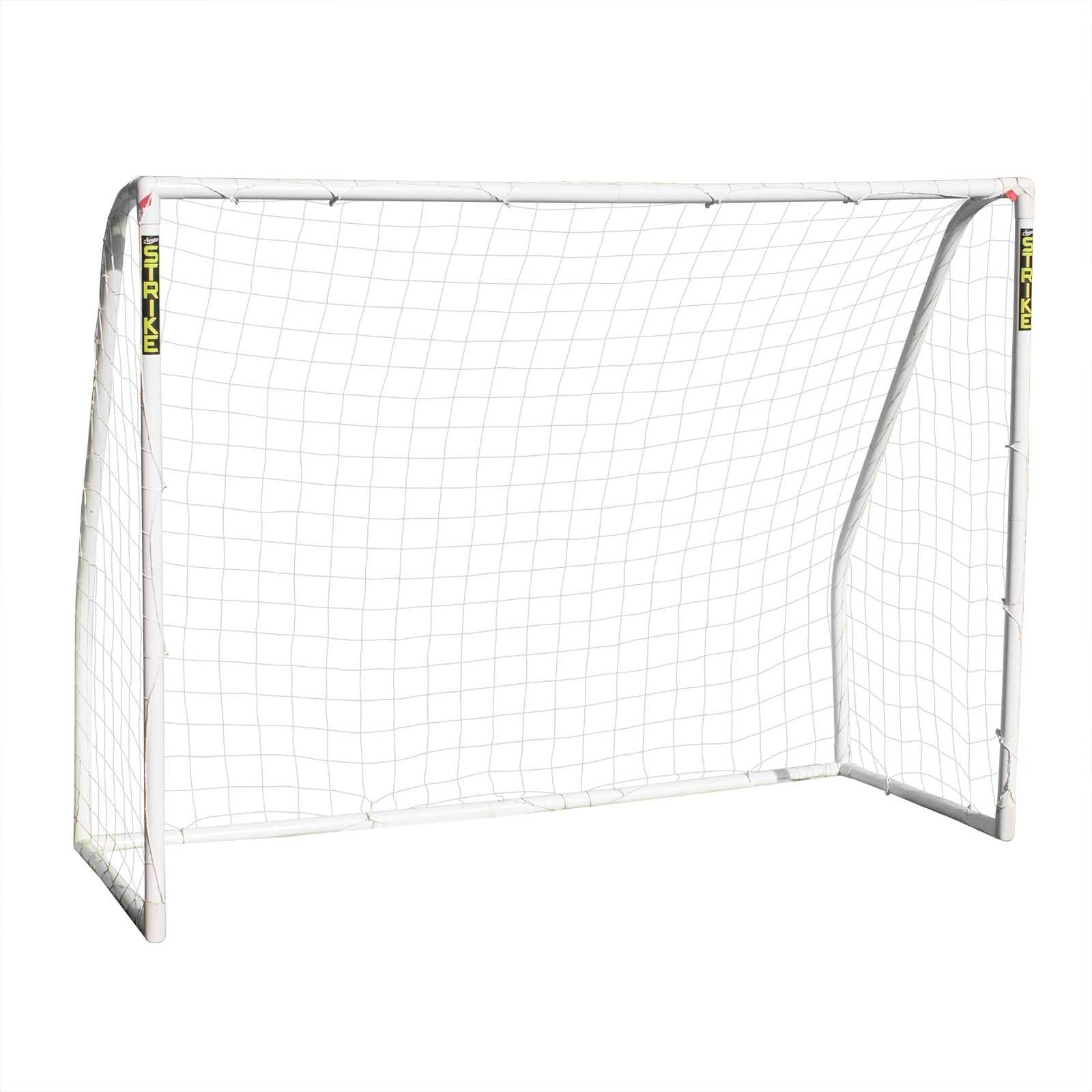 STRIKE Football Goal 8X4Ft - 8X6Ft - 12X6Ft Training Net Posts Kids Garden Goals