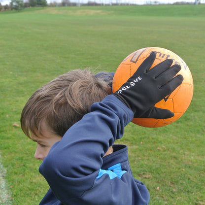 Football Field Player Gloves Waterproof Winter Thermal Grip Boys Kids Oglove