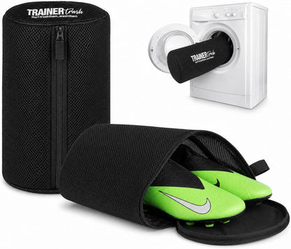 Shoe Washing Machine Bag for Stinky and Muddy Shoes, Trainers & Shoes, Shoe Bag for Washing Machine, Trainer Wash Bag, Shoe Cleaning, Running Gifts, Football Accessories