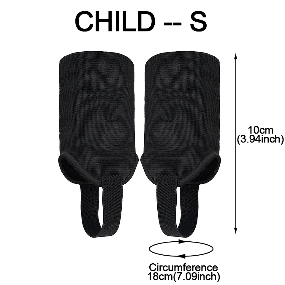 1Pair EVA Sports Ankle Guards Ankle Brace Anticollision Shield Protector Dual Sided Pads Soccer Football Volleyball
