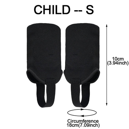 1Pair EVA Sports Ankle Guards Ankle Brace Anticollision Shield Protector Dual Sided Pads Soccer Football Volleyball