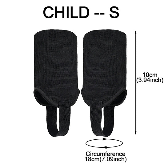 1Pair EVA Sports Ankle Guards Ankle Brace Anticollision Shield Protector Dual Sided Pads Soccer Football Volleyball