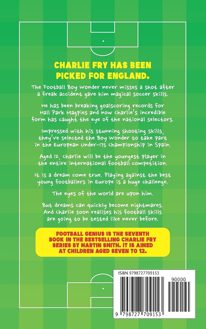 The Football Genius: Football Book for Kids 7-12 (The Charlie Fry Series)