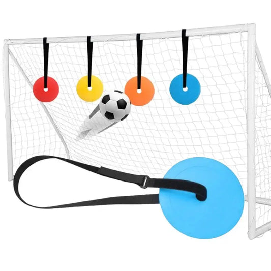 Soccer Goal Target Colorful Shooting Practice Soccer Training Equipment for Soccer Lacrosse Baseball Football Training Improve