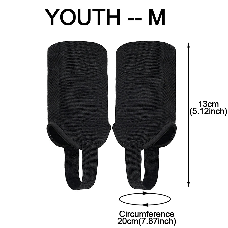 1Pair EVA Sports Ankle Guards Ankle Brace Anticollision Shield Protector Dual Sided Pads Soccer Football Volleyball