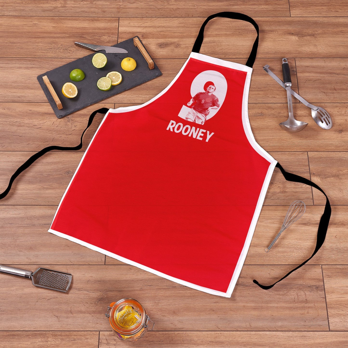 England - Rooney 9 - Water-Resistant Adults Apron