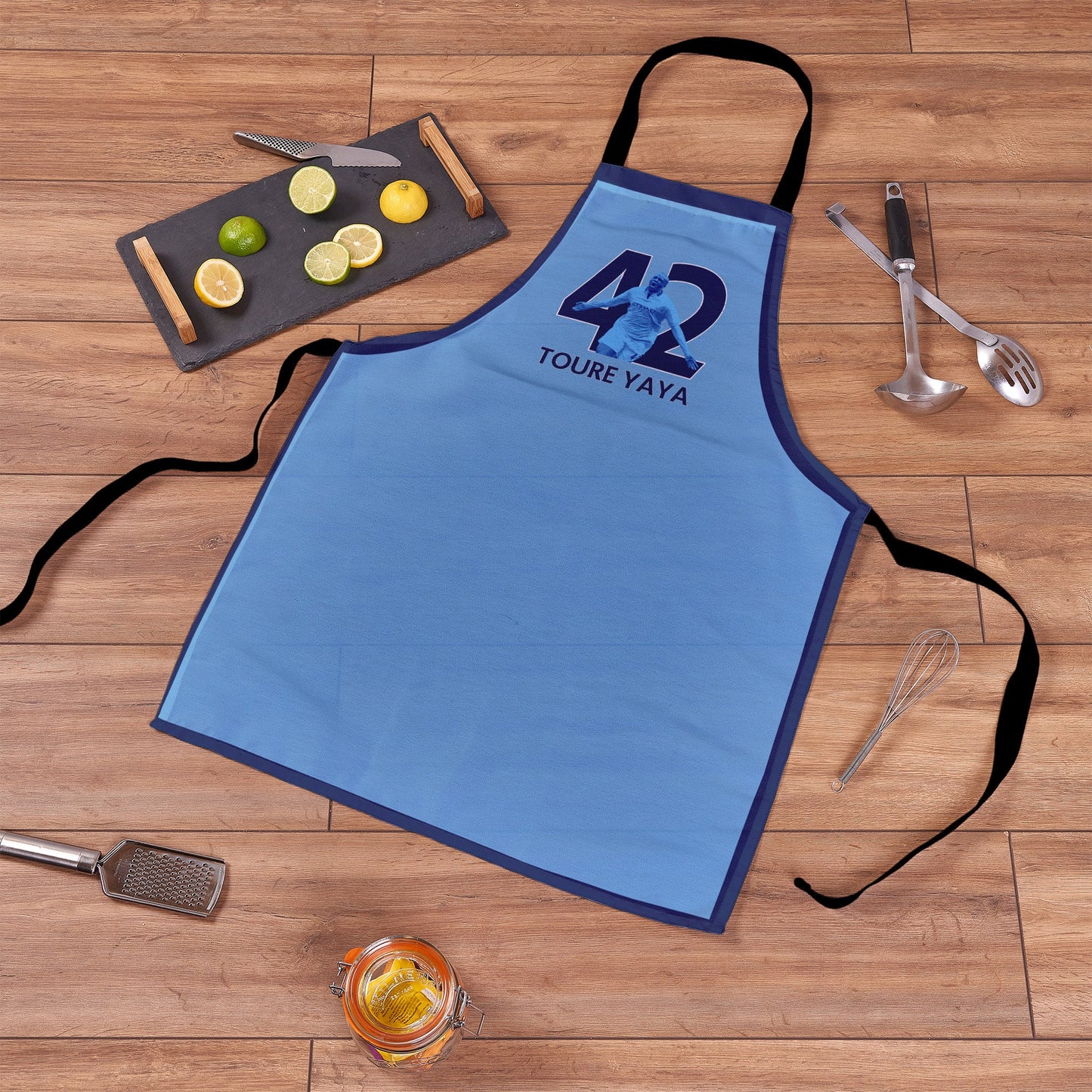 Manchester Blue - Toure 42 - Water-Resistant Adults Apron