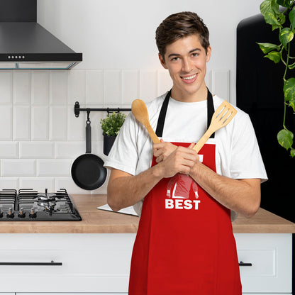 Manchester Red Best 7 - Water-Resistant Adults Apron