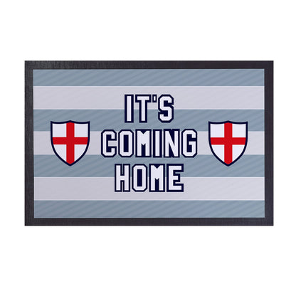 England It's Coming Home -  Retro Door Mat - 60cm x 40cm