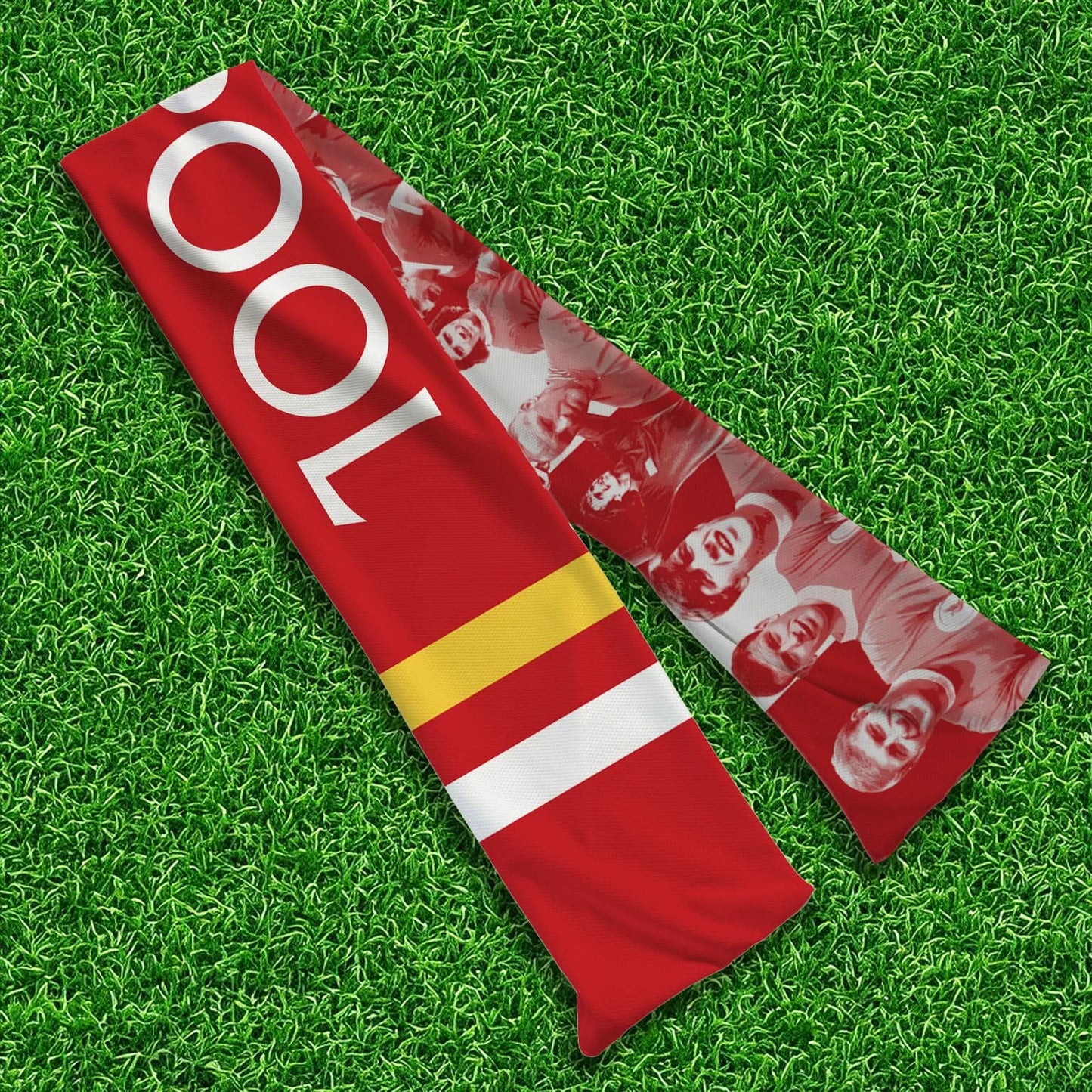 Liverpool - Knitted Eyelet Football Scarf