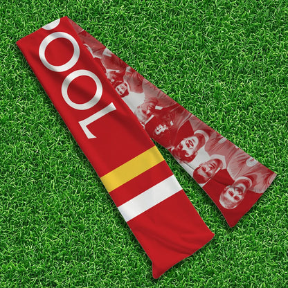 Liverpool - Knitted Eyelet Football Scarf