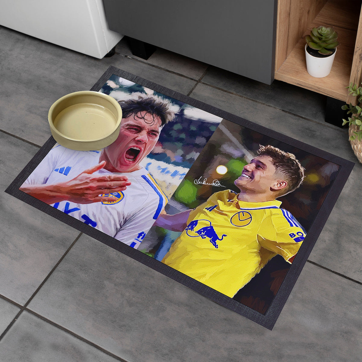Lee Buccilli - Dan James - Door Mat - 60cm x 40cm