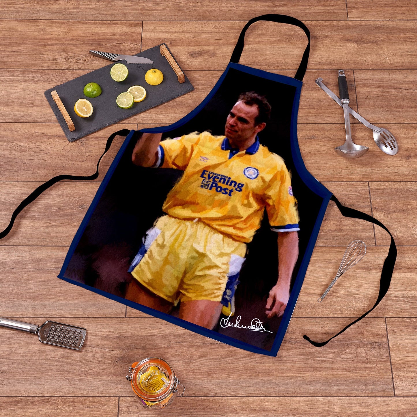 Lee Buccilli - Mel Sterland - Apron