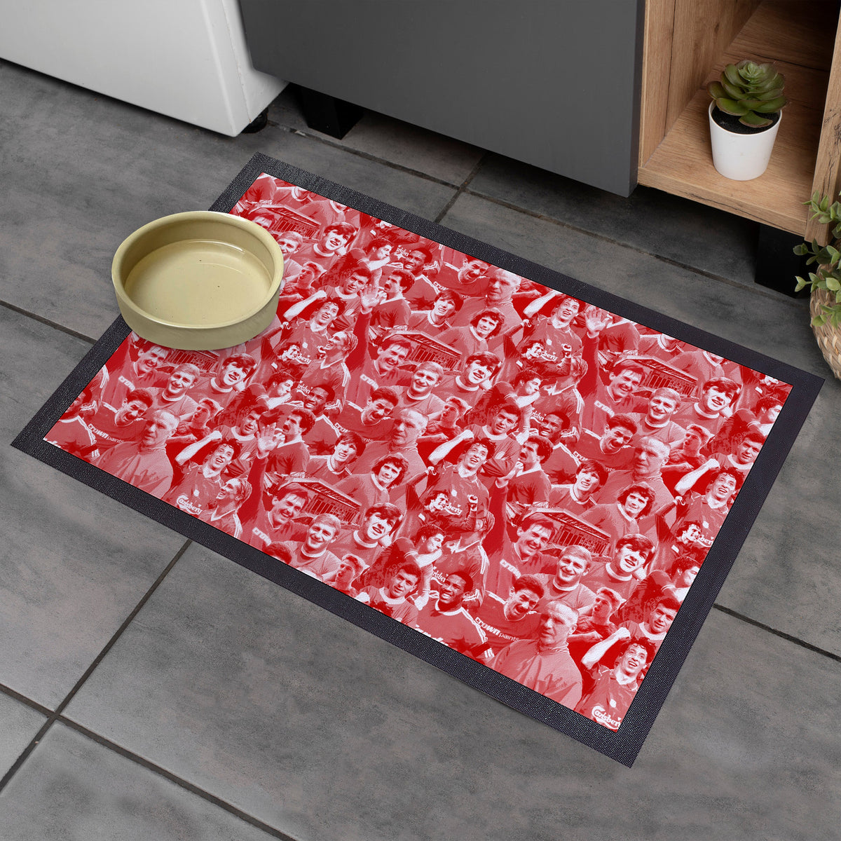 Liverpool Montage - Retro Door Mat - 60cm x 40cm
