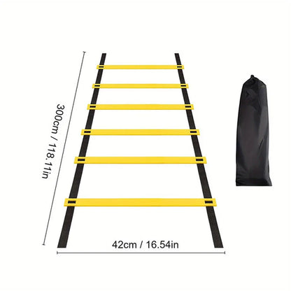 Agility Ladders Nylon Straps For Speed Training And Sports Flexibility