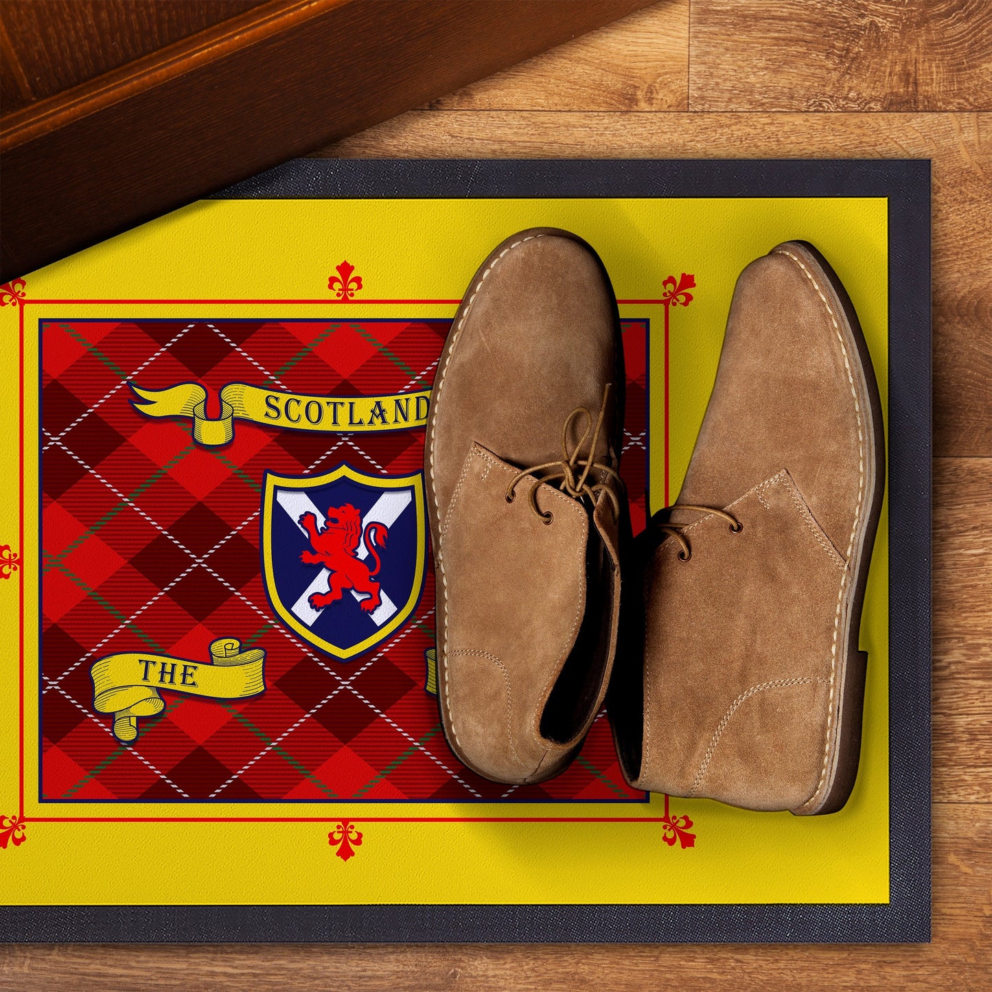 Scotland The Brave Door Mat - 60cm x 40cm