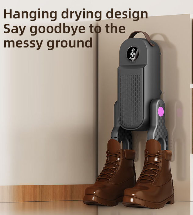 Electric Shoe Dryer Machine with Timer for Boots Portable Foldable Deodorizer Sterilization