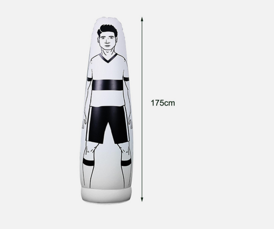 Inflatable Football Training Dummy Air Mannequin Football Trainer Tumbler