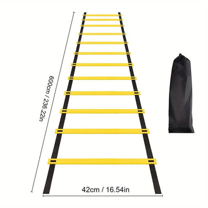Agility Ladders Nylon Straps For Speed Training And Sports Flexibility