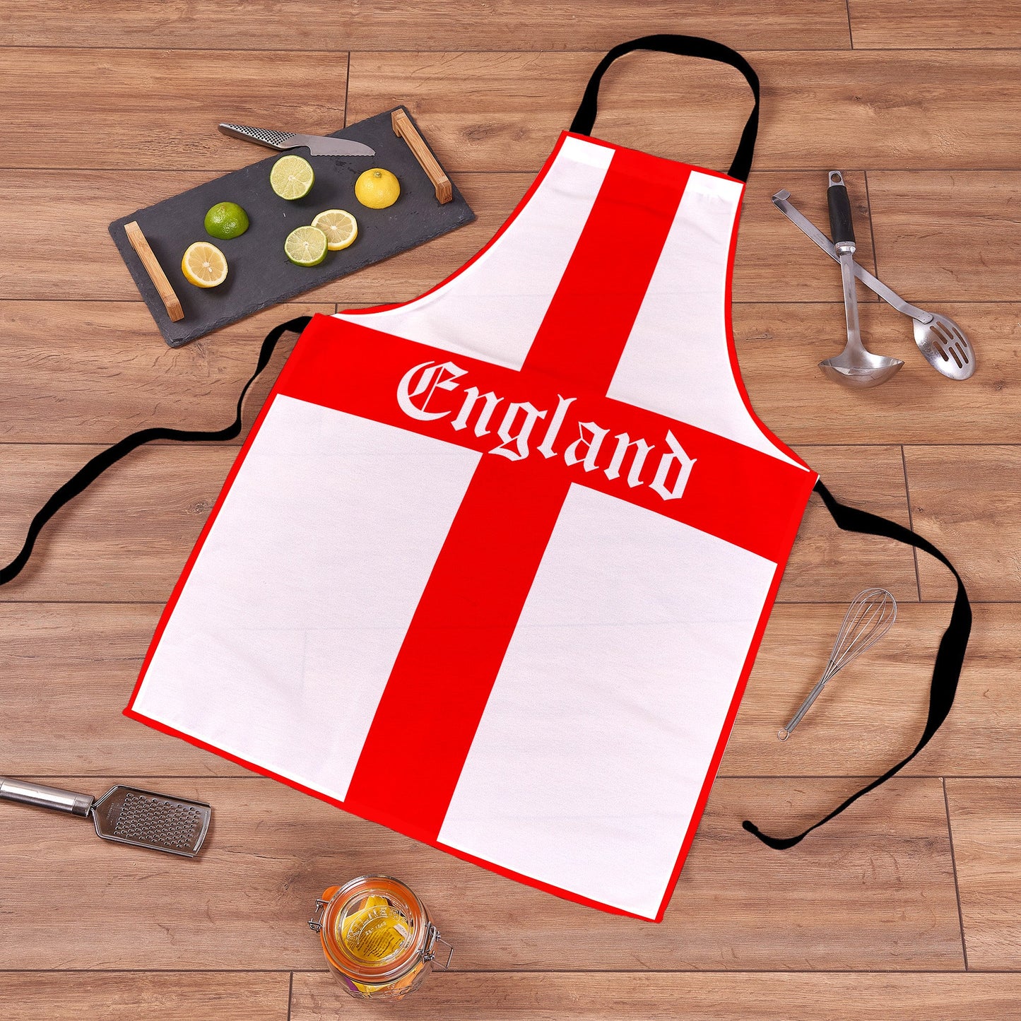 England! St George - Novelty - Water-Resistant Adults Apron