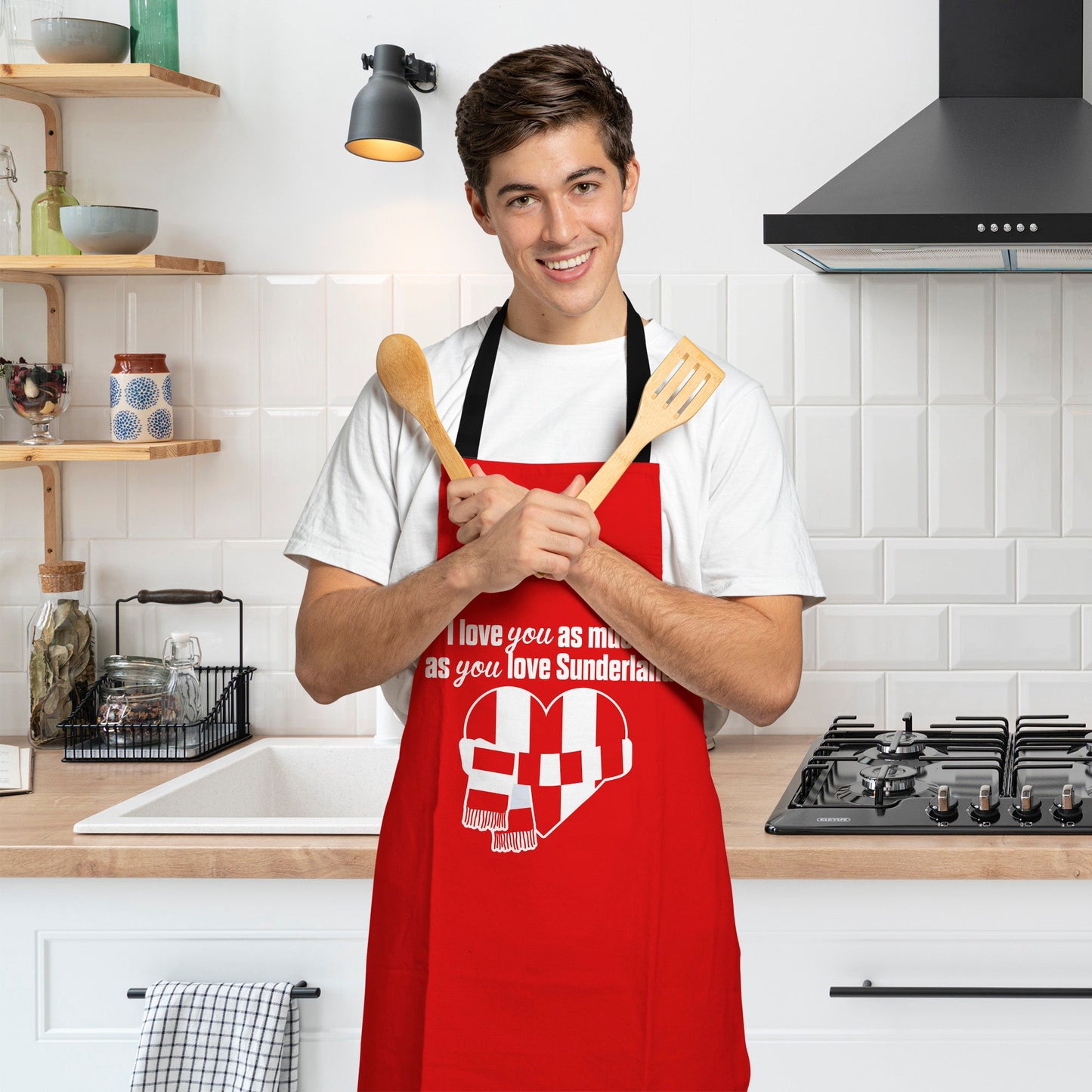Love you as much as You Love Sunderland - Novelty Apron