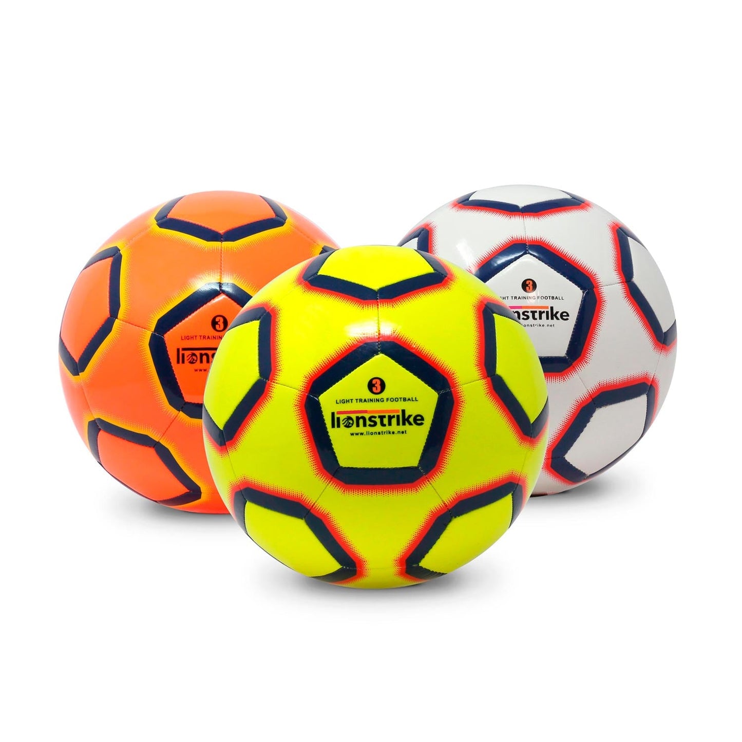 Lionstrike Lite Training Football Multipack Bundle