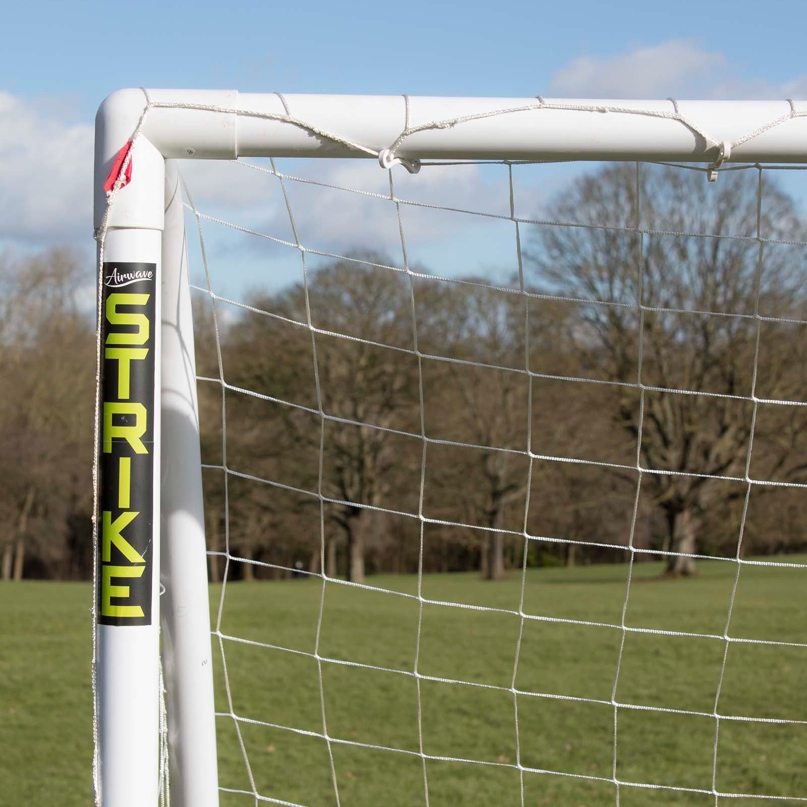 STRIKE Football Goal 8X4Ft - 8X6Ft - 12X6Ft Training Net Posts Kids Garden Goals