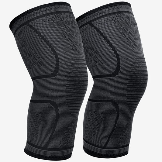 2X Knee Support Compression NHS Sleeve Brace Patella Arthritis Pain Relief Gym