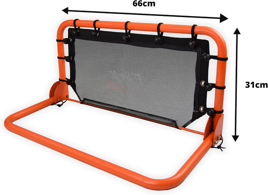 FLICK Urban Mini Wall Football Rebounder - Portable Football Rebounder Net - Soccer Training Equipment Designed to Improve Your Football Training with Multi-Sport Functionality - 66Cm X 31Cm