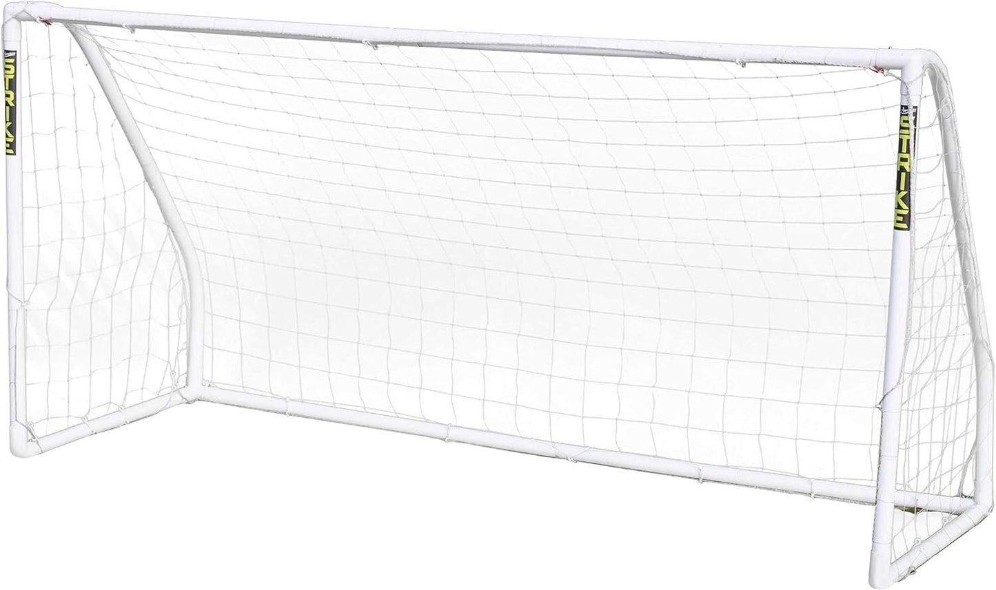 STRIKE Football Goal 8X4Ft - 8X6Ft - 12X6Ft Training Net Posts Kids Garden Goals
