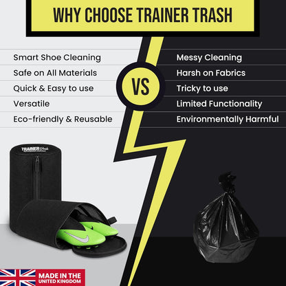 Shoe Washing Machine Bag for Stinky and Muddy Shoes, Trainers & Shoes, Shoe Bag for Washing Machine, Trainer Wash Bag, Shoe Cleaning, Running Gifts, Football Accessories