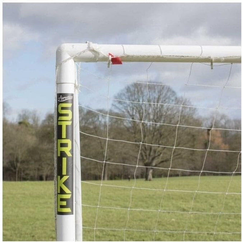 STRIKE Football Goal 8X4Ft - 8X6Ft - 12X6Ft Training Net Posts Kids Garden Goals