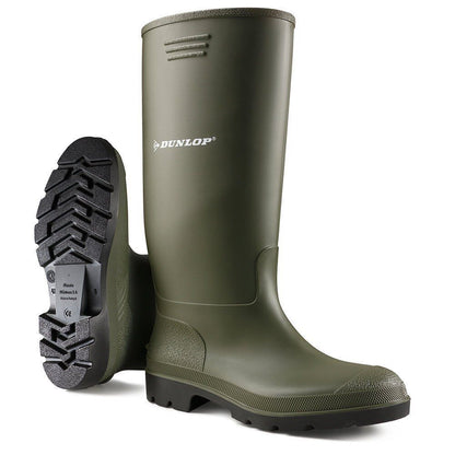 MENS DUNLOP RUBBER WATERPROOF RAIN WINTER WELLINGTONS WELLIES BOOTS SHOES SZ