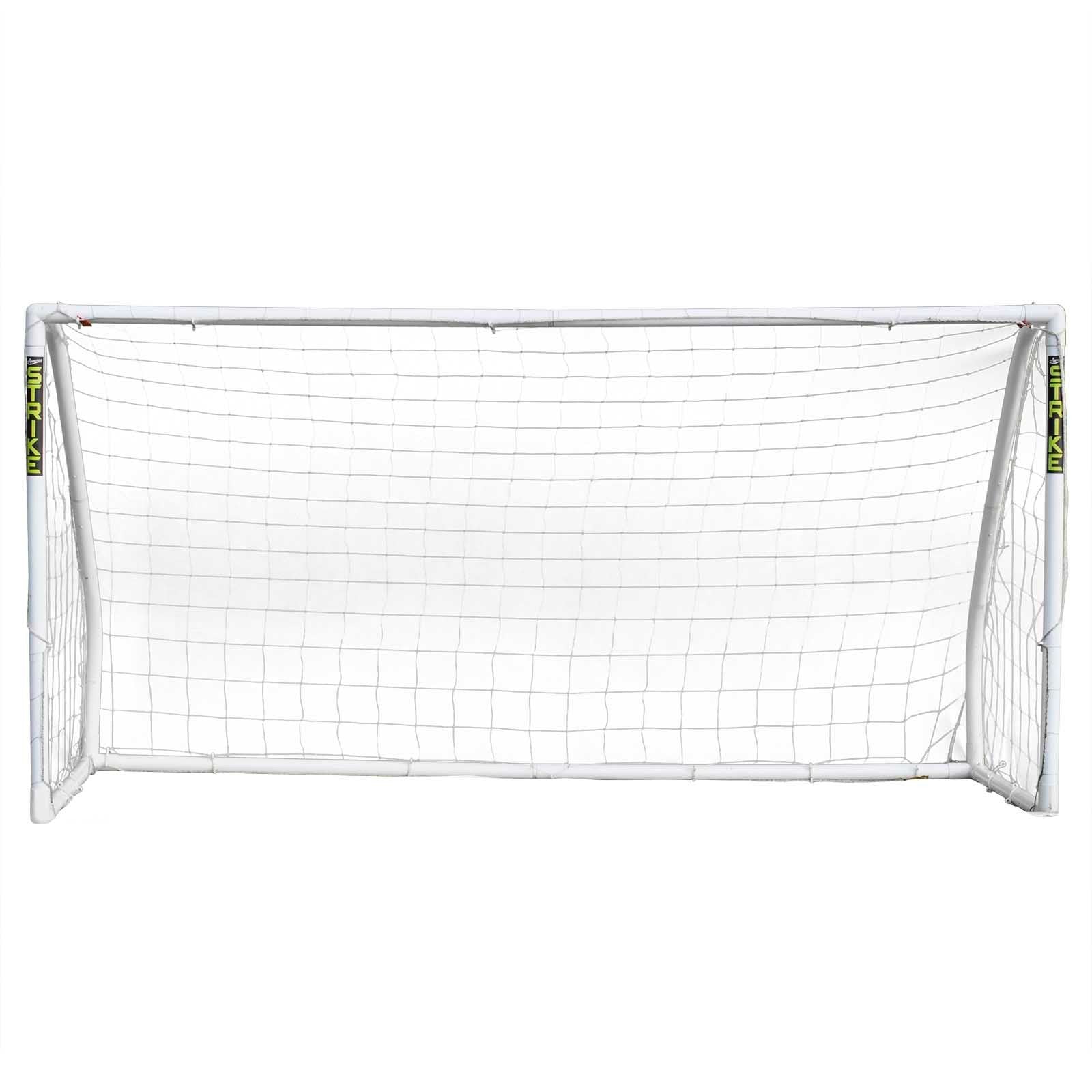 STRIKE Football Goal 8X4Ft - 8X6Ft - 12X6Ft Training Net Posts Kids Garden Goals