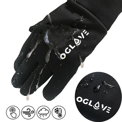 Football Field Player Gloves Waterproof Winter Thermal Grip Boys Kids Oglove